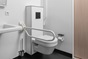 Das Badezimmer des Behindertengerechtes Ferienhauses fr 4 Personen in Scharendijke und Holland